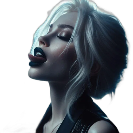 face, mask, jewelry, hair transparent PNG cut-out