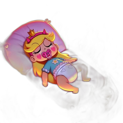 staff, crown, jewelry, vaporwave transparent PNG cut-out