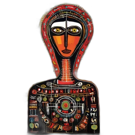 jewelry, mask, robot, face transparent PNG cut-out