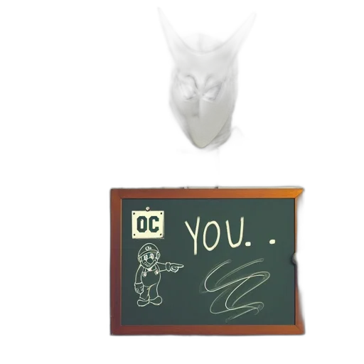 mask, concept art, individual, light-colored transparent PNG cut-out