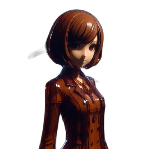 jacket, dress, robot, staff transparent PNG cut-out