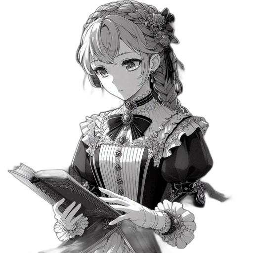 staff, dress, crown, weapon transparent PNG cut-out