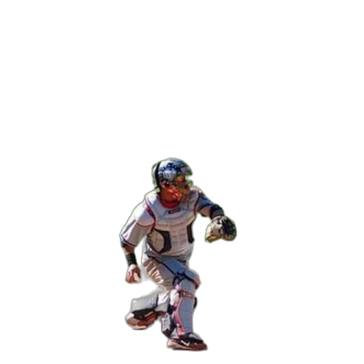 robot, creature, staff, 3d render transparent PNG cut-out