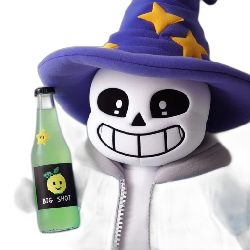 bottle, staff, robot, creature transparent PNG cut-out