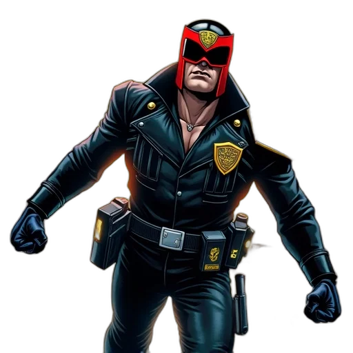 jacket, comic book art, concept art, first transparent PNG cut-out
