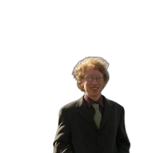 staff, hat, jacket, hair transparent PNG cut-out