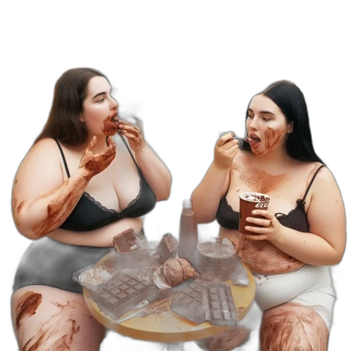 food, dress, concept art, photorealistic transparent PNG cut-out