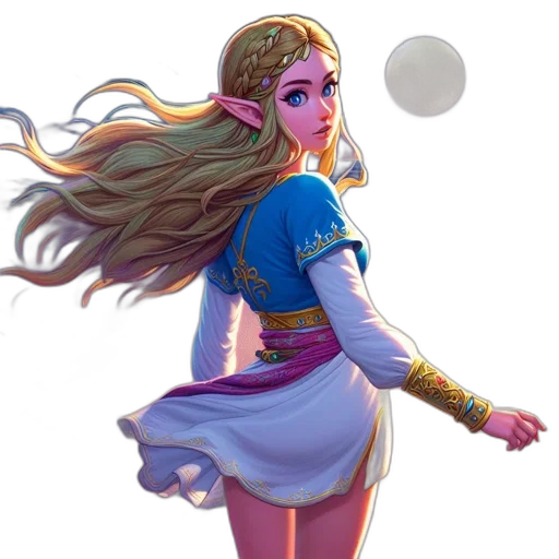staff, dress, concept art, fantasy art transparent PNG cut-out