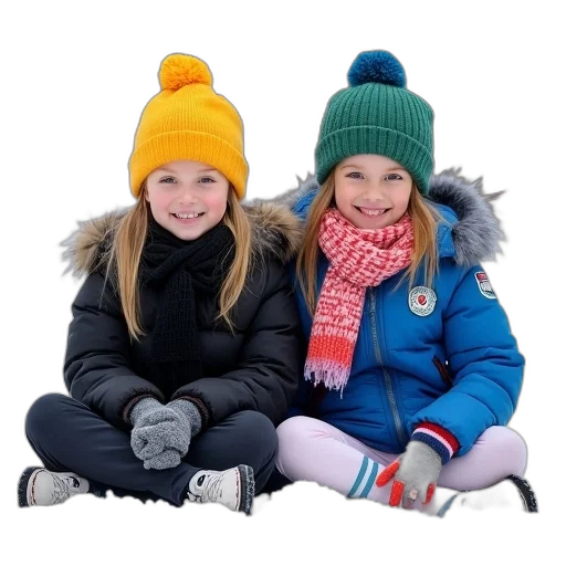 hat, 3d render, photorealistic, snow transparent PNG cut-out
