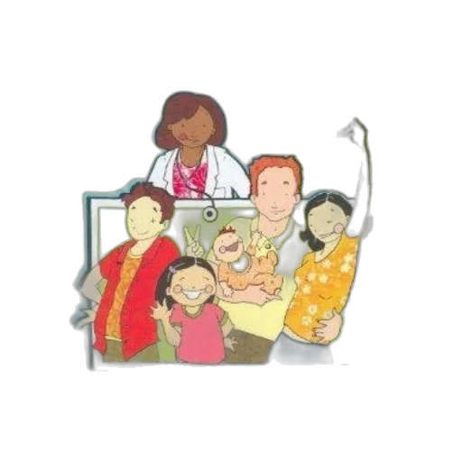 staff, colorful, book, cover transparent PNG cut-out