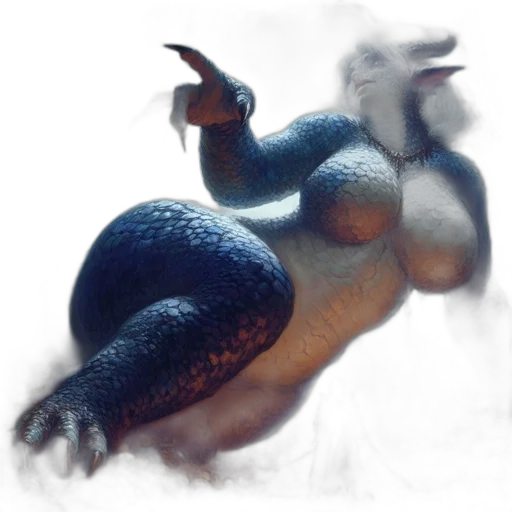 dragon, creature, animal, robot transparent PNG cut-out