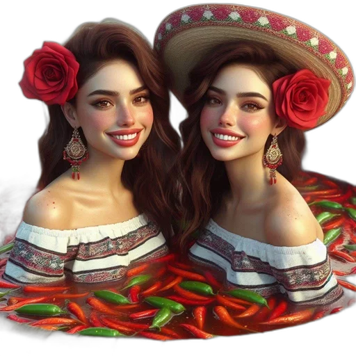 hat, jewelry, dress, photorealistic transparent PNG cut-out