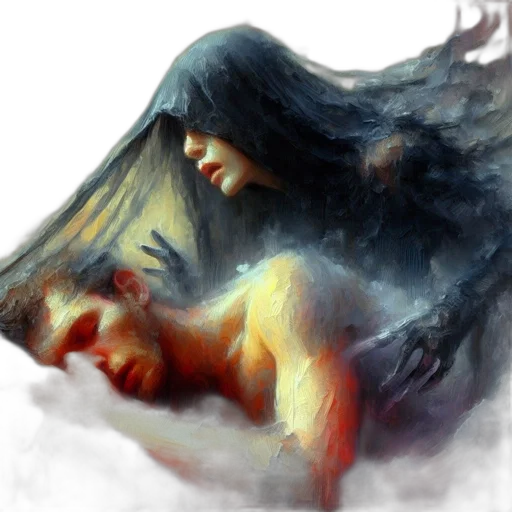 fantasy art, concept art, photorealistic, oil painting transparent PNG cut-out