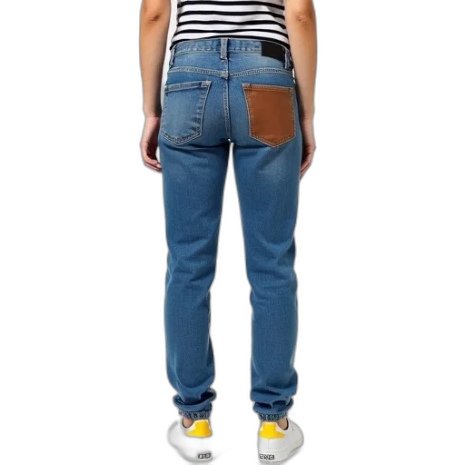 jacket, 3d render, blue, monochrome transparent PNG cut-out
