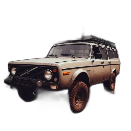 car, 3d render, concept art, photorealistic transparent PNG cut-out