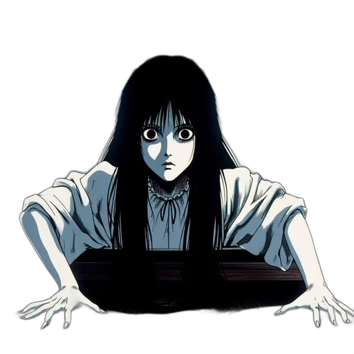 creature, face, mask, hair transparent PNG cut-out