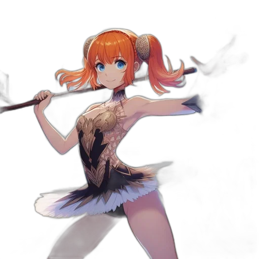 staff, weapon, sword, dress transparent PNG cut-out