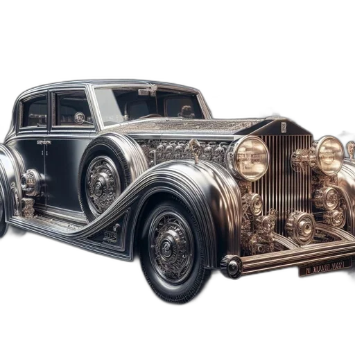 car, photorealistic, 3d render, concept art transparent PNG cut-out