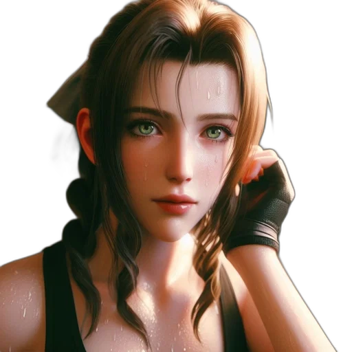face, photorealistic, concept art, fantasy art transparent PNG cut-out