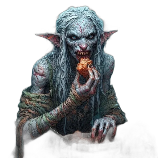 creature, face, staff, food transparent PNG cut-out