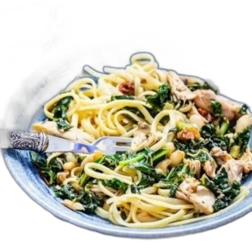 food, photorealistic, 3d render, blue transparent PNG cut-out