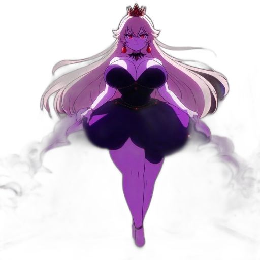 dress, crown, mask, creature transparent PNG cut-out