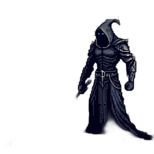 robot, staff, mask, creature transparent PNG cut-out