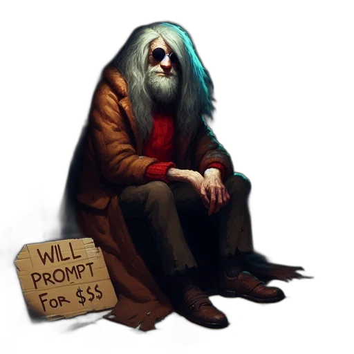 jacket, robot, creature, concept art transparent PNG cut-out
