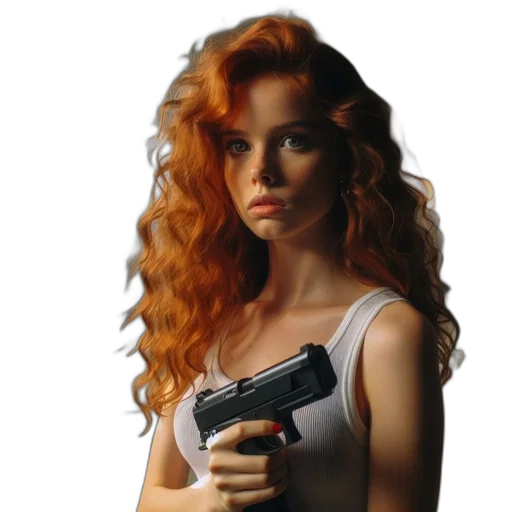 weapon, dress, photorealistic, pixel art transparent PNG cut-out
