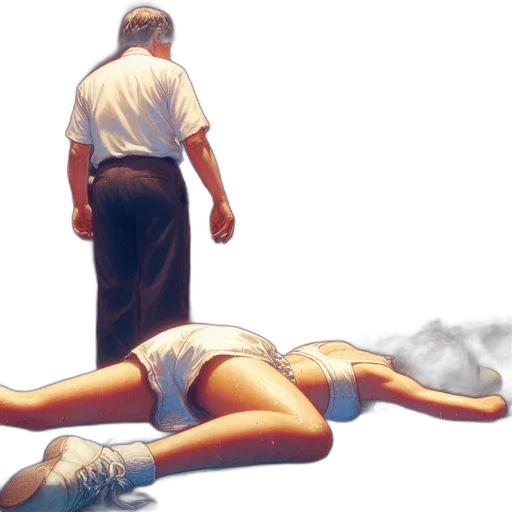 staff, concept art, photorealistic, oil painting transparent PNG cut-out