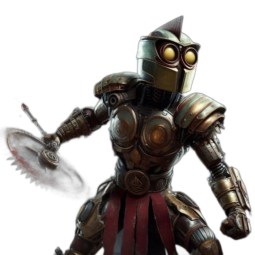 robot, sword, staff, weapon transparent PNG cut-out