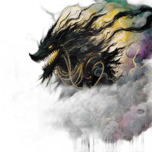 dragon, creature, mask, face transparent PNG cut-out