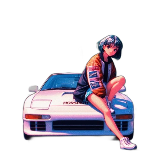 car, jacket, dress, weapon transparent PNG cut-out