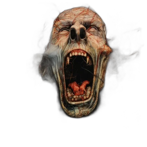 mask, face, creature, staff transparent PNG cut-out