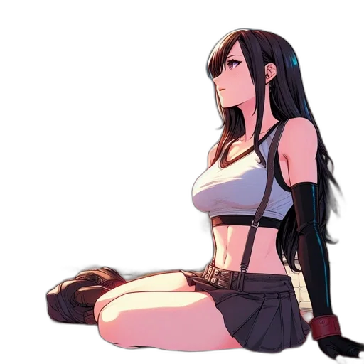 dress, weapon, concept art, anime transparent PNG cut-out