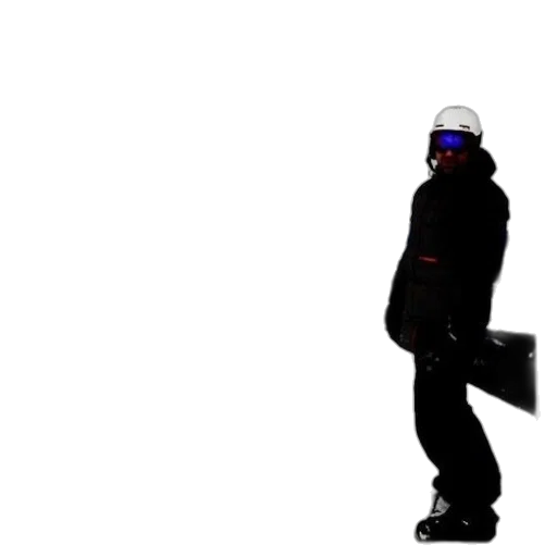 robot, jacket, staff, hat transparent PNG cut-out