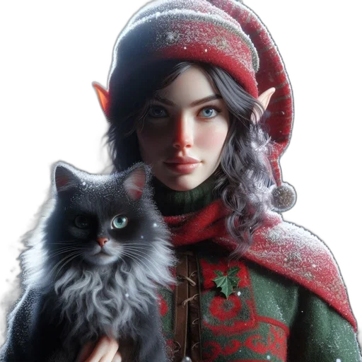fantasy art, concept art, photorealistic, 3d render transparent PNG cut-out