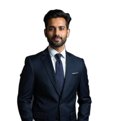 staff, jacket, face, photorealistic transparent PNG cut-out