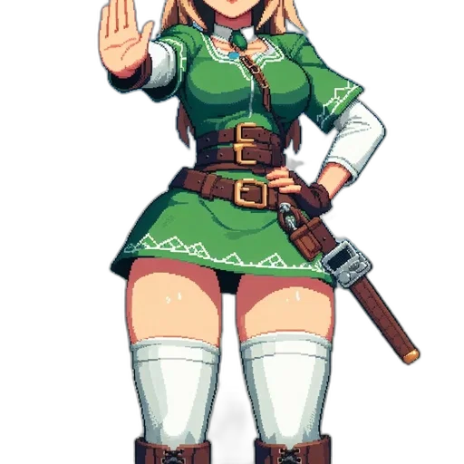 staff, weapon, sword, pixel art transparent PNG cut-out