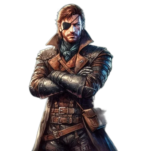 jacket, concept art, fantasy art, photorealistic transparent PNG cut-out