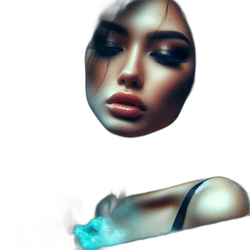 jewelry, face, mask, robot transparent PNG cut-out
