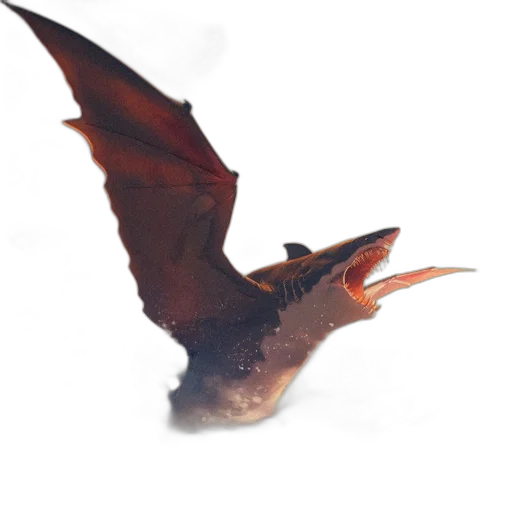 dragon, animal, creature, staff transparent PNG cut-out