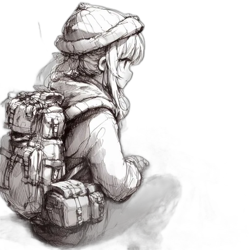 weapon, hat, bottle, jacket transparent PNG cut-out