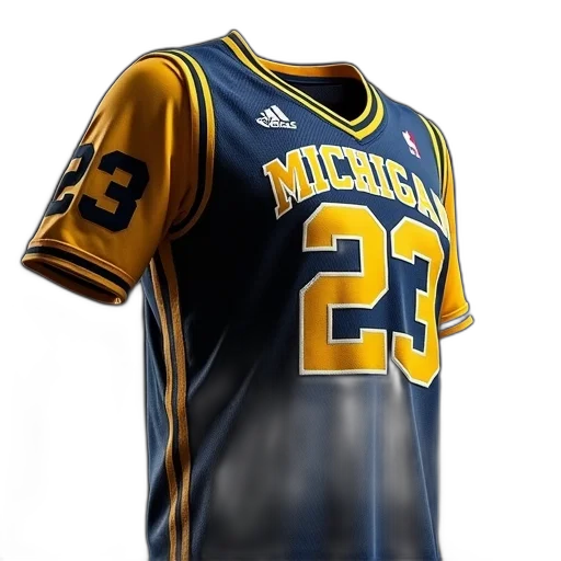 3d render, concept art, jersey, number transparent PNG cut-out