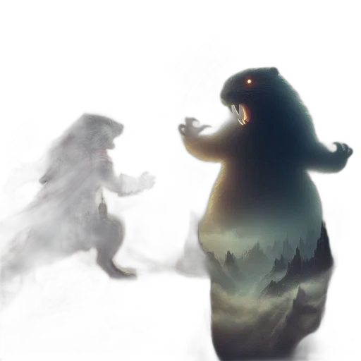 creature, animal, concept art, fantasy art transparent PNG cut-out