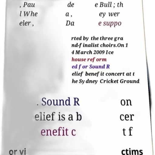poster, benefit, concert, featuring transparent PNG cut-out