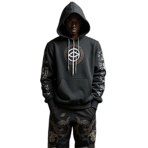 jacket, 3d render, concept art, dark transparent PNG cut-out