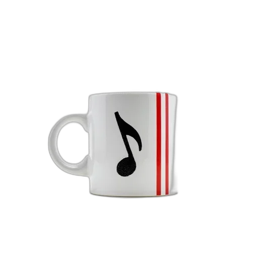 photorealistic, white, mug, red transparent PNG cut-out