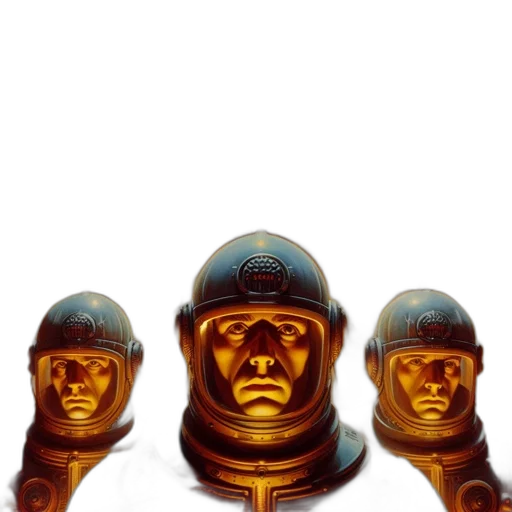 mask, staff, robot, face transparent PNG cut-out