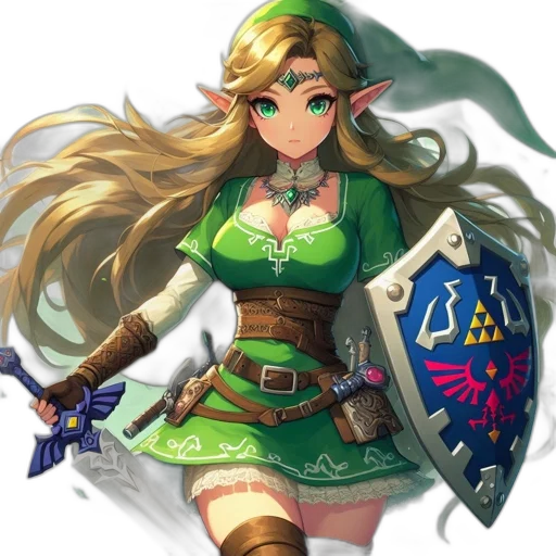 sword, weapon, staff, dress transparent PNG cut-out